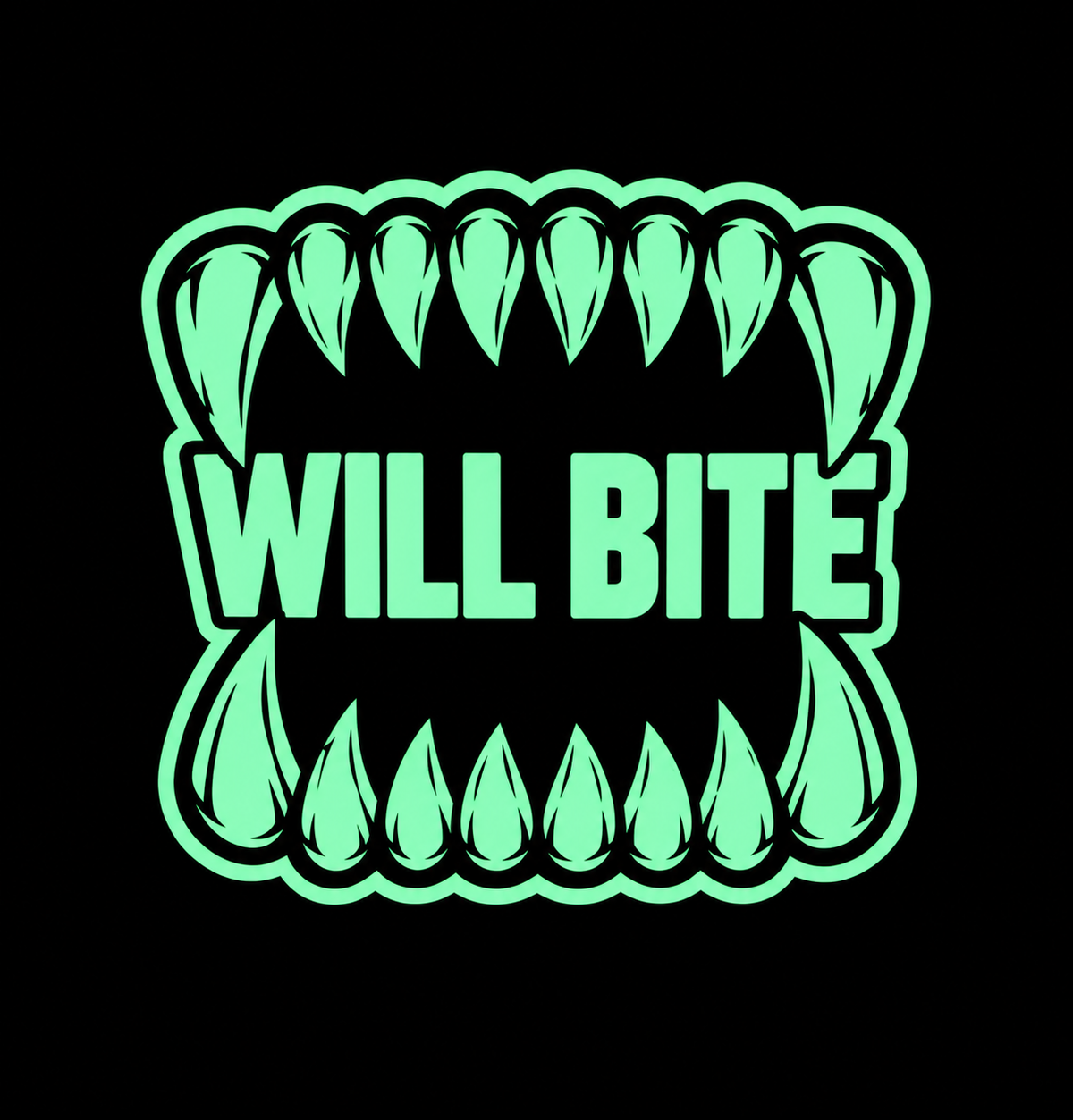 K-9 - WILL BITE GLOW IN THE DARK❗️