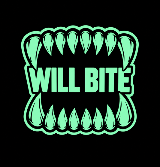 K-9 - WILL BITE GLOW IN THE DARK❗️