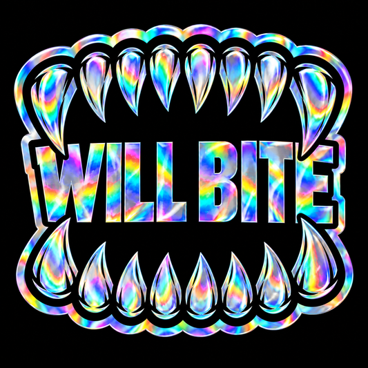 K-9 - WILL BITE HOLOGRAPHIC❗️